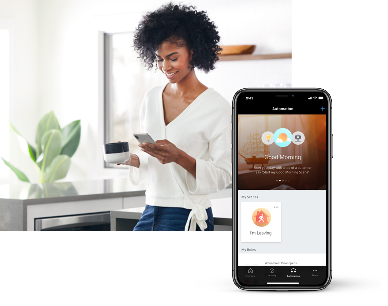 XH Home app on Phone